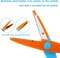 12-Pack 5" Kids Safety Scissors – Blunt Tip Stainless Steel with Comfort Grip for School & Crafts